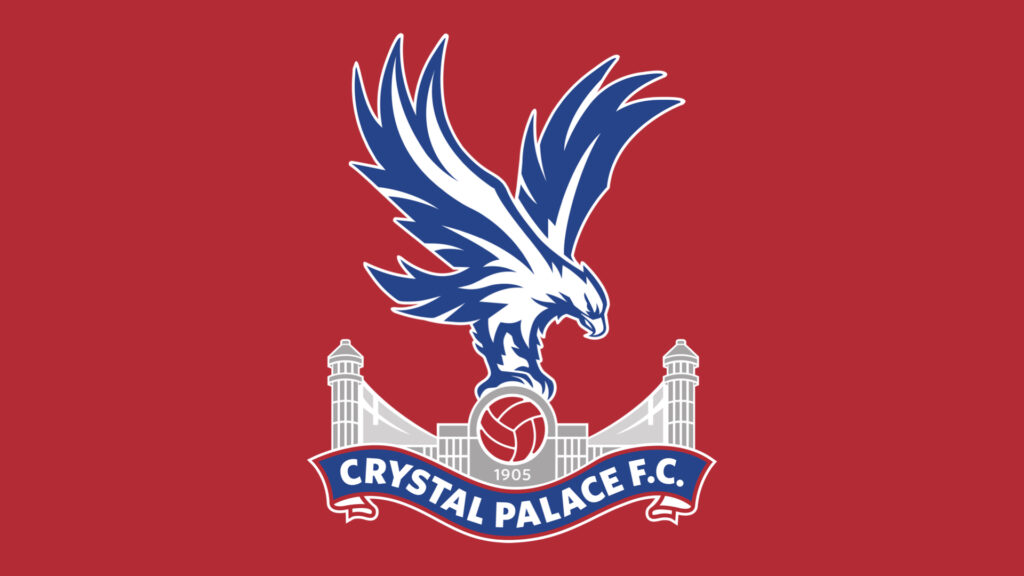 水晶宮に降り立つ鷲のエンブレム クリスタル パレス プレミアリーグ Football Emblem