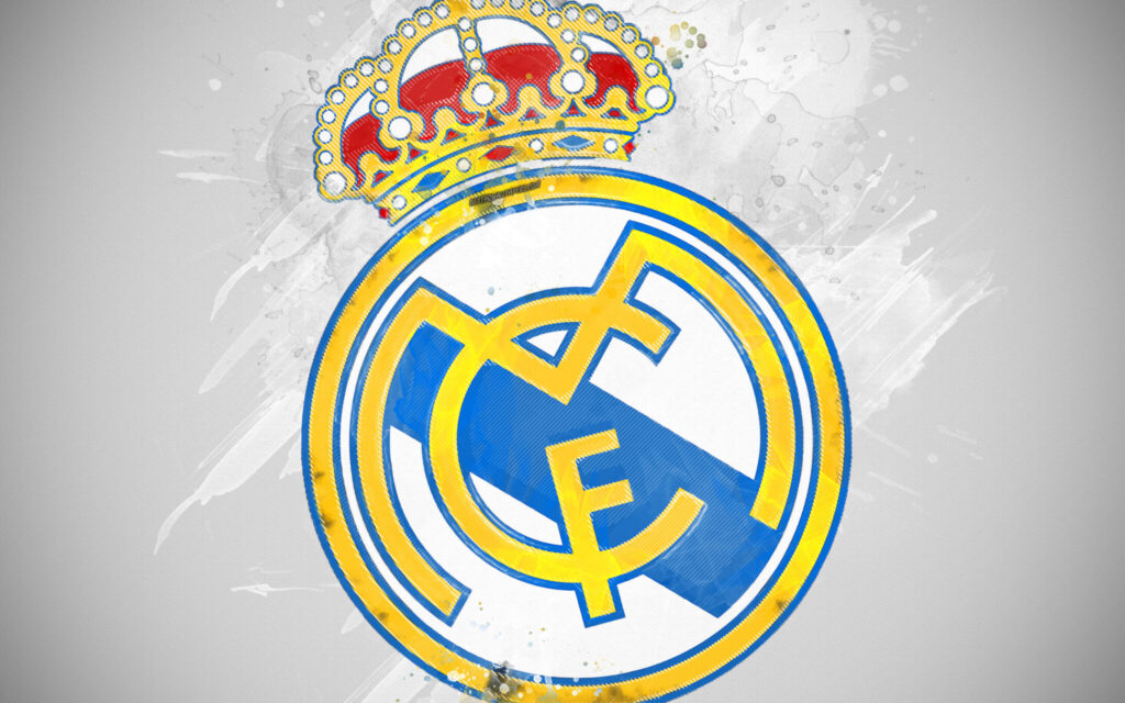 王冠と青いたすきのエンブレム レアル マドリード ラ リーガ Football Emblem