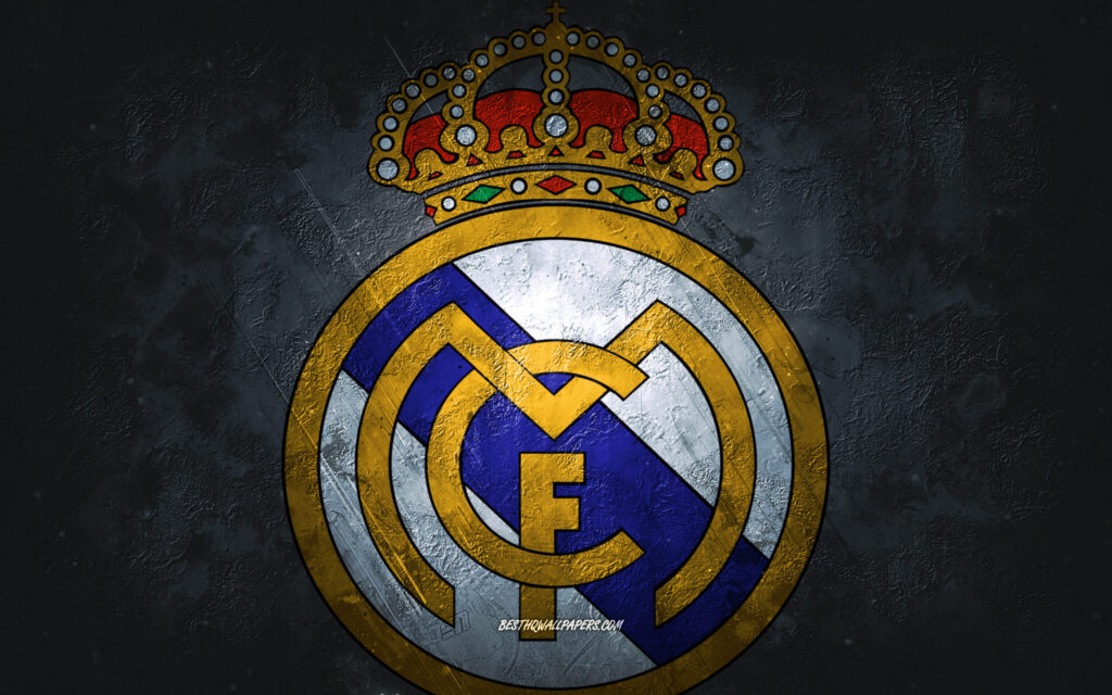 王冠と青いたすきのエンブレム】レアル・マドリード【ラ・リーガ】 | football-emblem