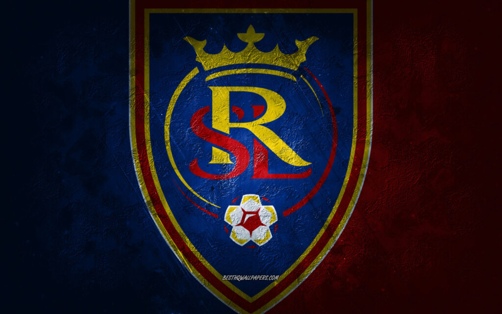 王冠とセゴユリ輝くエンブレム レアル ソルトレイク Mls Football Emblem