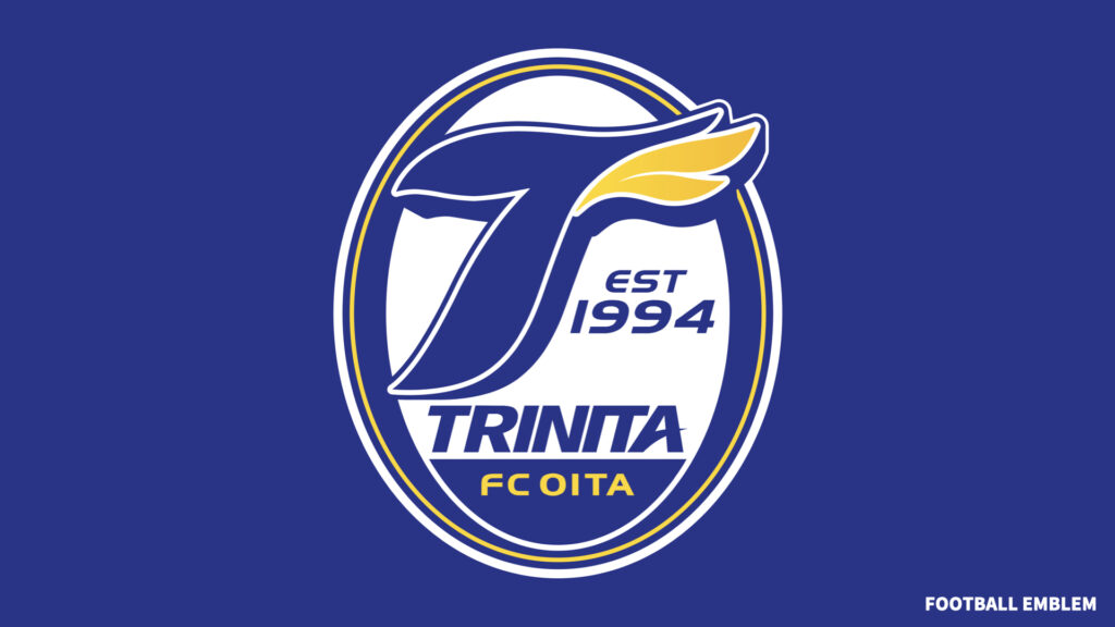 3方向へ噴出するフレアのエンブレム】大分トリニータ【Jリーグ