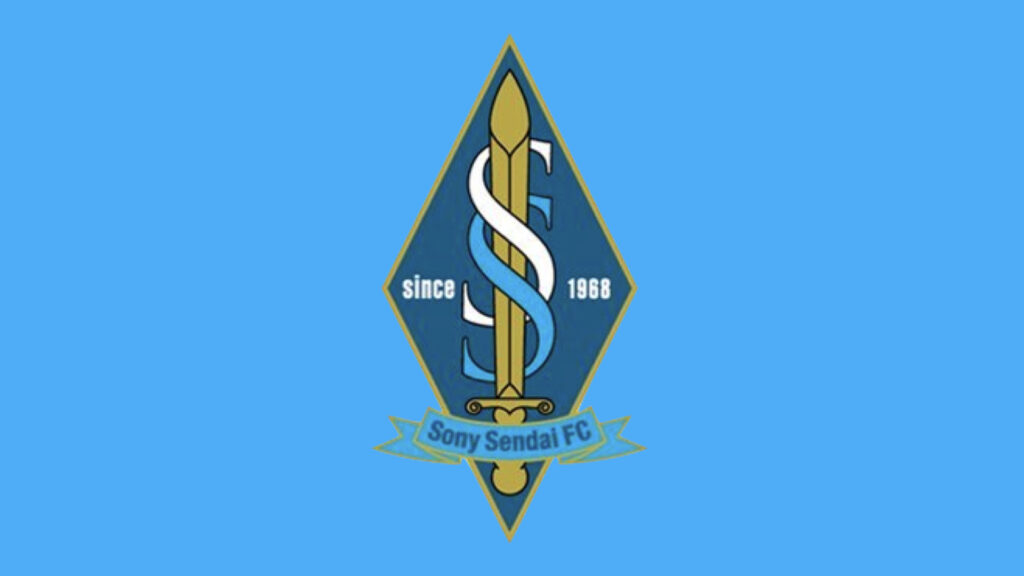 多賀城市を守る刀のエンブレム】ソニー仙台FC【JFL】 | football