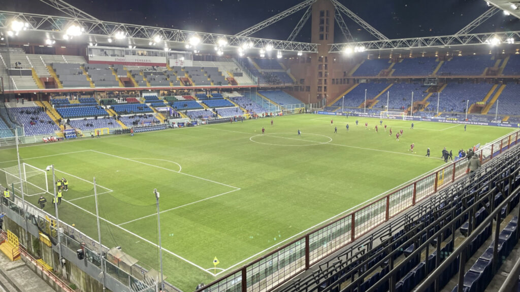 【パイプをくわえる船乗りのエンブレム】UCサンプドリア【セリエA】 footballemblem